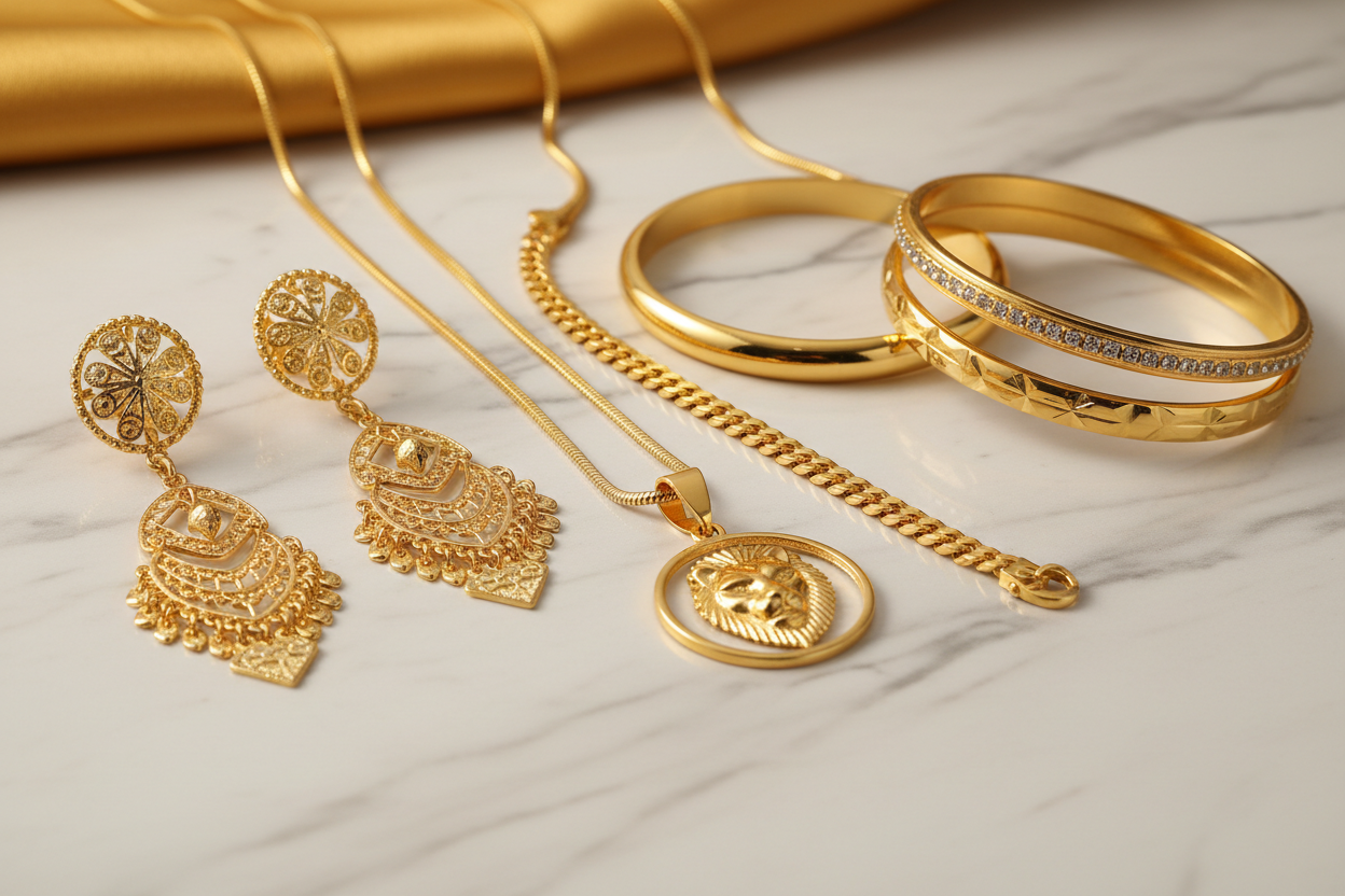 999/24K/18K Gold Plated