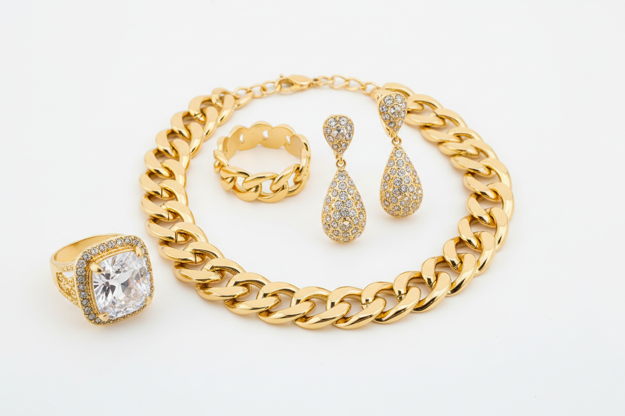 999 Pure Gold Plated