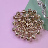 PClassic Pearl Cluster Brooch