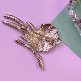 Colorful Crystal Bird Brooch