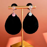 Halloween Handmade Boho WATERDROP Seed Beads Beaded Earring