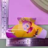 Pastel Monster Hair Claw: Kawaii Acrylic Hair Clip