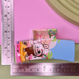 Monster “Bubu Funland” Rectangle Hair Claw | Labubu-Inspired Acrylic Hair Clip