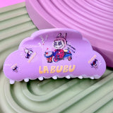 Mon-ster “La-bubu Cloud Dream” Hair Claw | Cute Pastel Acrylic Hair Clip