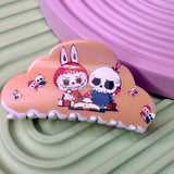 Mon-ster “La-bubu Cloud Dream” Hair Claw | Cute Pastel Acrylic Hair Clip