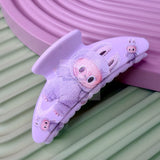 La-bubu-Inspired “Fluffy Monster Baby” Hair Claw | Plush Acrylic Hair Clip |