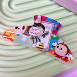 Kawaii Acrylic Hair Claw Clip: 'La-bubu' Inspired