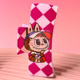 Acrylic Hair Claw: Big Size Checkered Bubu Clip