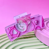 Monster “LaBubu Rectangle” Hair Claw | Labubu-Inspired Acrylic Hair Cli