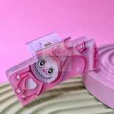 Monster “LaBubu Rectangle” Hair Claw | Labubu-Inspired Acrylic Hair Cli