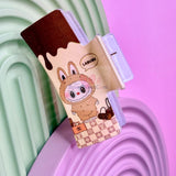 Monster “Bubu Funland” Rectangle Hair Claw | Labubu-Inspired Acrylic Hair Clip